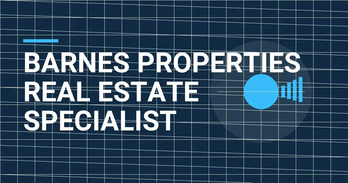 Barnes Properties Real Estate Specialist