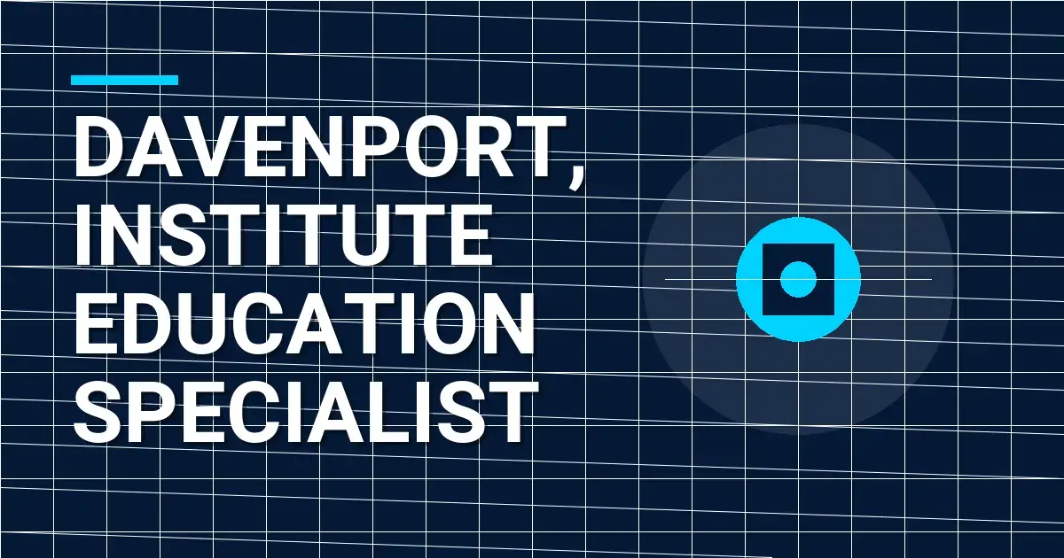Davenport, Institute Education Specialist