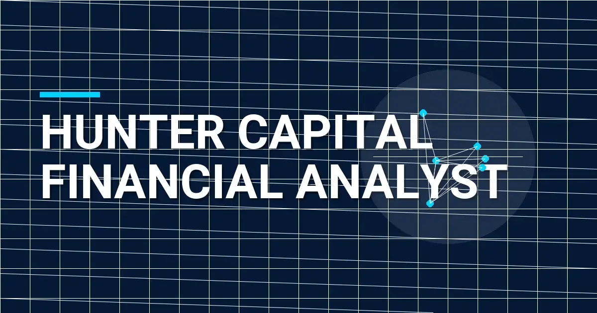 Hunter Capital Financial Analyst