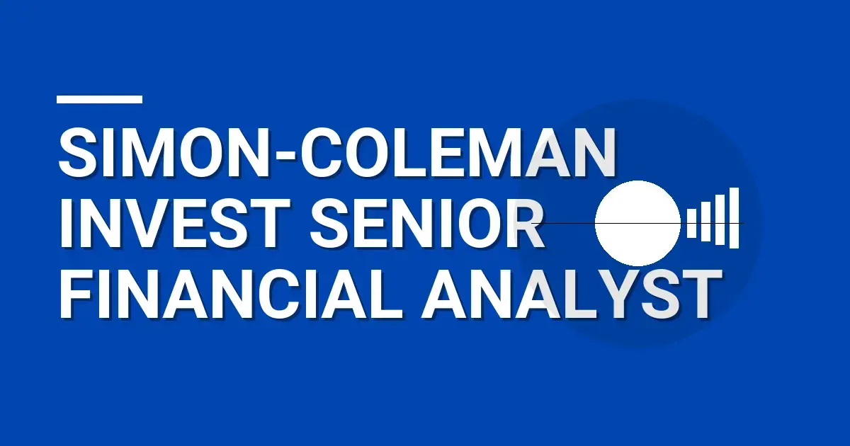 Simon-Coleman Invest Senior Financial Analyst