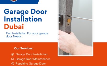 Upgrade Your Residence with a New Garage Door Installation Dubai Service