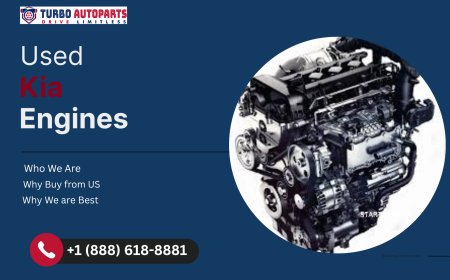 Used Kia Engines – Reliable Power at the Right Price from TurboAutoParts
