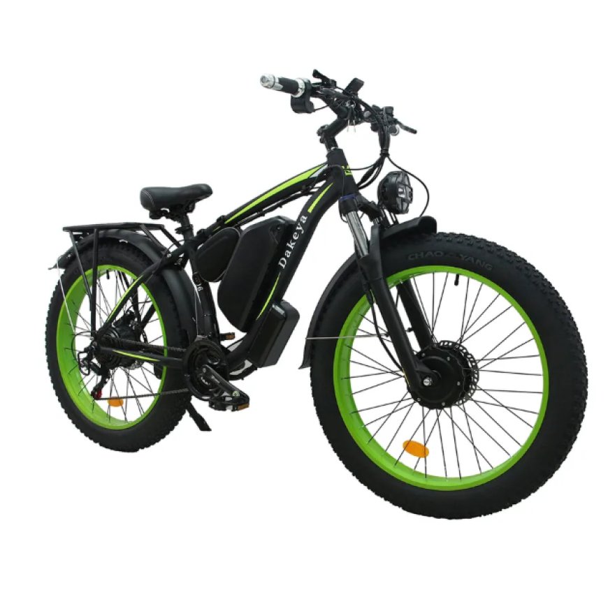 Power Meets Versatility: The Dakeya M6 Pro 2000W Fat Tire Electric Bike
