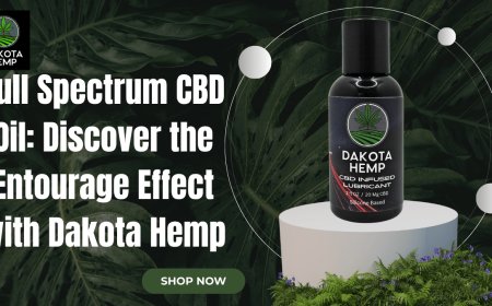 Full Spectrum CBD Oil | Organic Hemp Extract by Dakota Hemp