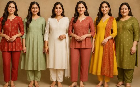 Kurta Sets for Different Body Types: How to Choose the Best Fit