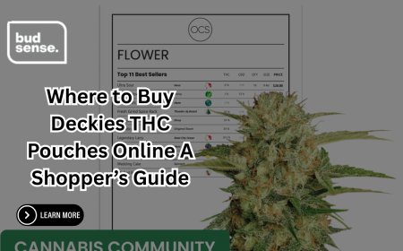 Where to Buy Deckies THC Pouches Online A Shopper’s Guide