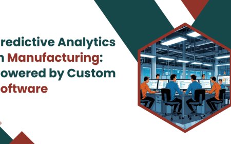 Predictive Analytics in Manufacturing: Powered by Custom Software