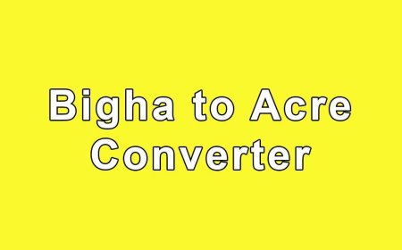 Simplify Your Land Deals with the Bigha to Acre Converter – A Must-Have Real Estate Tool!