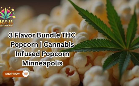 3 Flavor Bundle THC Popcorn | Cannabis Infused Popcorn Minneapolis