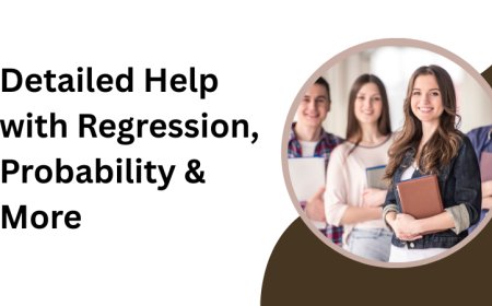 Detailed Help with Regression, Probability & More