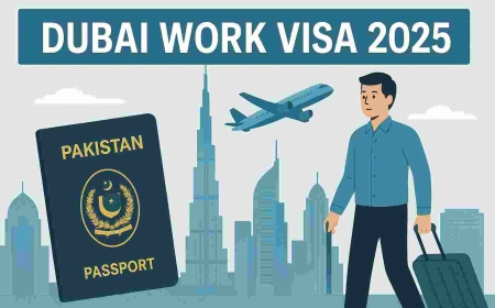 Dubai Work Visa From Pakistan: Eligibility, Fees, And Latest Updates 2025