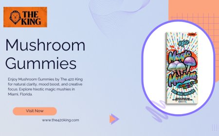 Mushroom Gummies by The 420 King: A Flavorful Path to Clarity and Calm